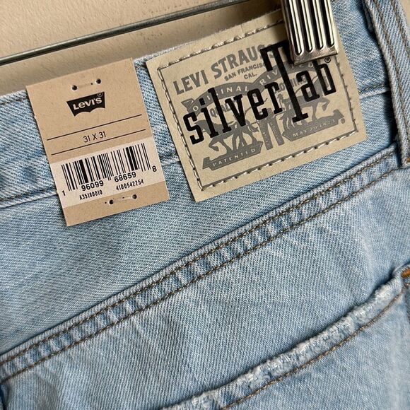 Levi’s Silvertab Baggy Mid-Rise Jeans 31/31 - Picture 7 of 8